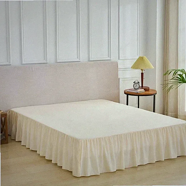Bed Skirt Full Size Ruffled Bed Skirt with Split Corners, Full Bed Skirts 18
