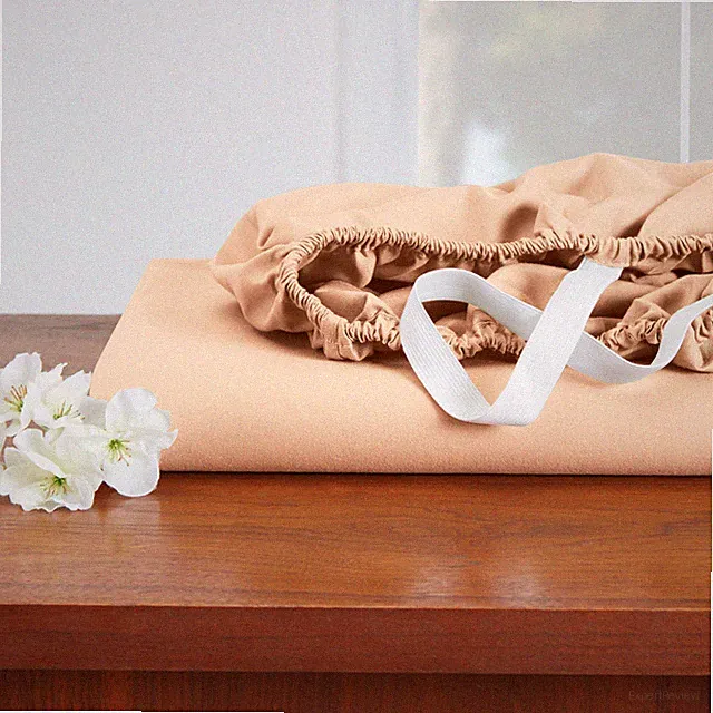 Extra Deep Pocket Fitted Sheet, Soft Microfiber 110 GSM Sheet with Corner Straps